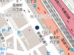 タイムズ桜木町第４の位置