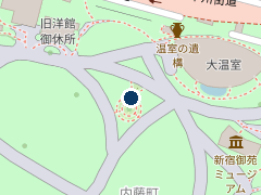 タイムズ新宿２丁目第２の位置