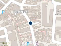 タイムズ左門町の位置