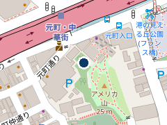 タイムズステーション横浜山下町Ｂの位置