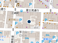 タイムズ八王子八日町の位置