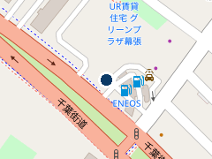 タイムズ幕張の位置