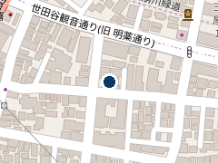 タイムズ三軒茶屋第２の位置