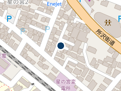 タイムズ西所沢の位置