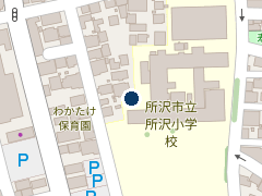 タイムズ所沢金山町の位置