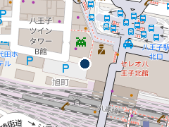 タイムズ八王子横山町第７の位置