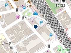 タイムズ西千葉第４の位置