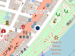タイムズ浅草第２８の位置