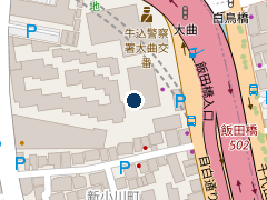 タイムズ水道第３の位置