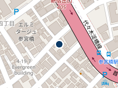 タイムズ西新宿３丁目の位置