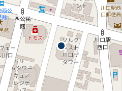 タイムズ川口５丁目の位置