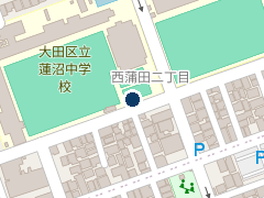 タイムズ池上第１３の位置