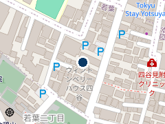 タイムズ四谷荒木町車力門通りの位置