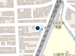 タイムズサライ通り商店街の位置