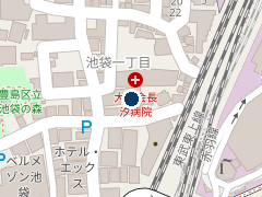 タイムズ池袋第２５の位置