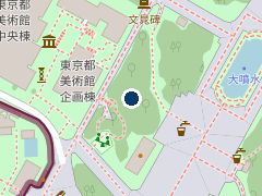 キプト上野桜木の位置
