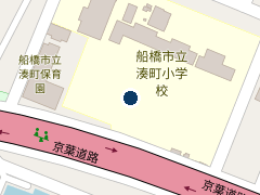 タイムズ船橋市役所第１の位置