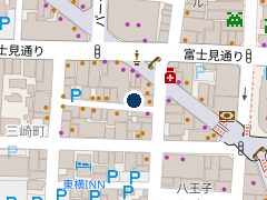 タイムズ八王子横山町第８の位置