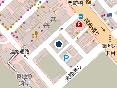 タイムズ東劇ビルの位置