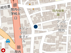 タイムズ東千葉の位置