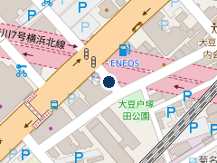タイムズ大豆戸町の位置