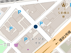 新横浜公園第１の位置
