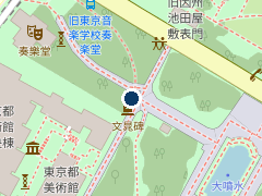 タイムズ上野桜木１丁目の位置