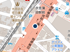 タイムズ蒲田第３３の位置