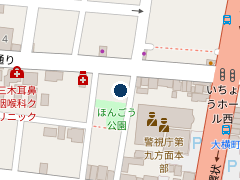タイムズ八王子平岡町の位置
