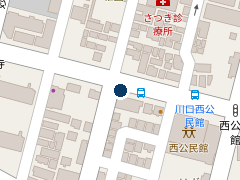 タイムズ川口５丁目第２の位置