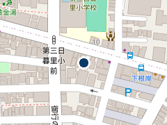 タイムズ東日暮里第１５の位置
