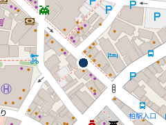タイムズ柏末広町第４の位置