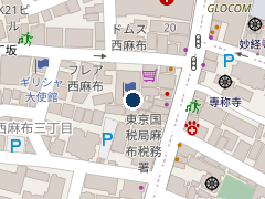 タイムズ西麻布第３５の位置