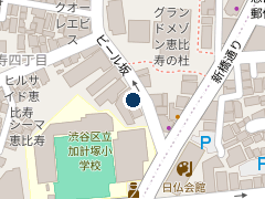 タイムズ恵比寿東の位置
