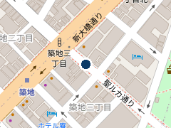 タイムズ銀座２丁目第３の位置