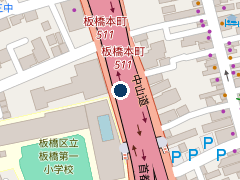タイムズ板橋大和町第３の位置