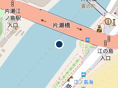タイムズ片瀬海岸第５の位置