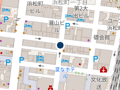 タイムズ東京美術倶楽部タワーの位置