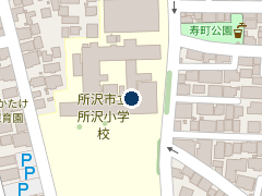 タイムズ所沢金山町第２の位置