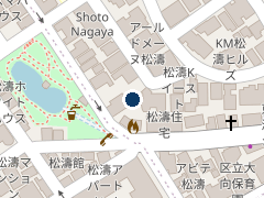 タイムズ神山町第７の位置