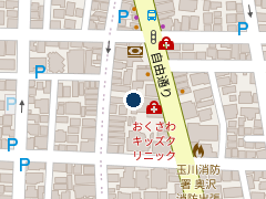タイムズ奥沢第１７の位置