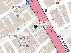 タイムズ西新宿３丁目第４の位置