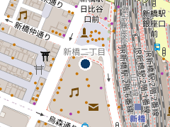 タイムズ日比谷セントラルビルの位置
