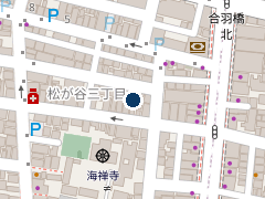 タイムズ北上野２丁目の位置