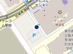 タイムズ東京国際交流館の位置