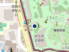 タイムズ池之端第６の位置