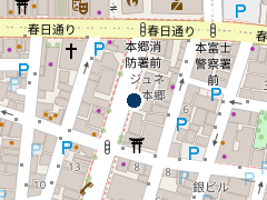 タイムズ本郷第２２の位置
