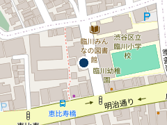 タイムズ渋谷東３丁目の位置