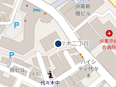 タイムズ新宿サンエービルの位置
