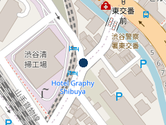 タイムズ渋谷新南口の位置
